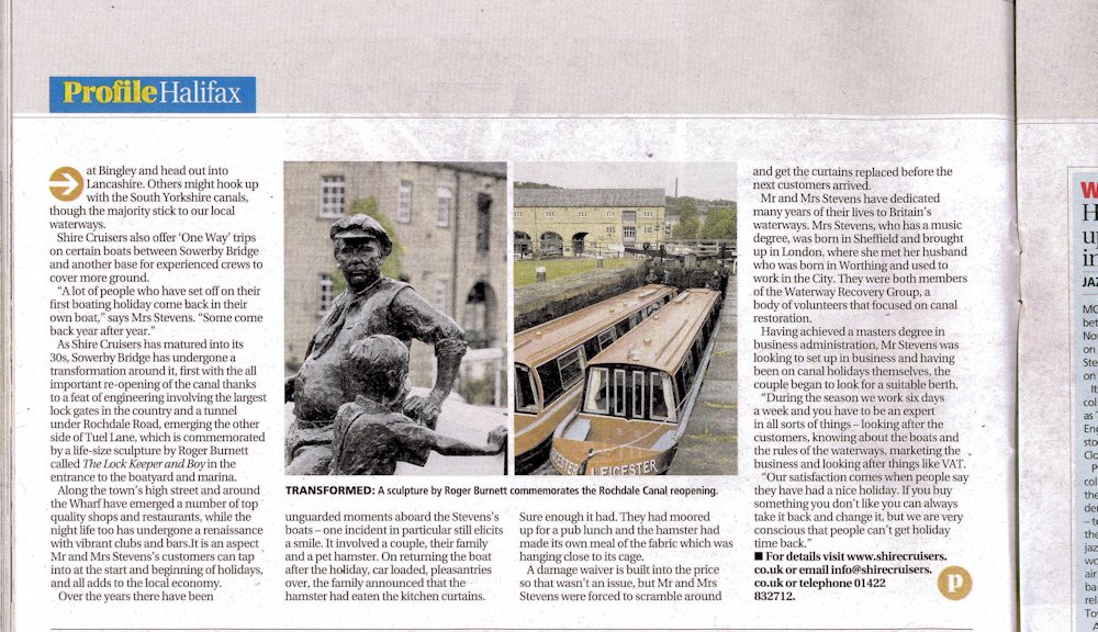 Yorkshire Post Magazine 4 May 2013