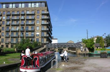 Brighouse, boating on the Calder & Hebble Navigation