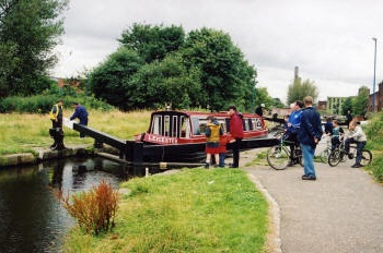 Yorkshire canal holiday, Lock 49, Rochdale Canal
