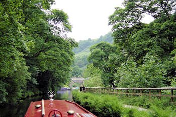 Near Todmorden on the Rochdale Canal