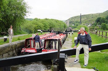 Near Todmorden on the Rochdale Canal