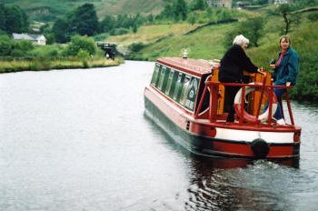 Littleborough, Rochdale Canal on a long boat holiday