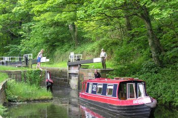 Long Lees near Elland on the Calder & Hebble Navigation