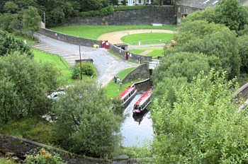 Standedge Tunnel on a one way boating holiday via the Huddersfield Narrow Canal