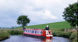 The Marton Pool on the Leeds & Liverpool Canal