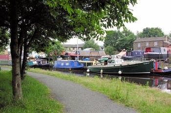 Mirfield on the Calder & Hebble Navigation