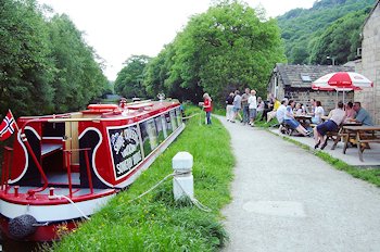 Near Todmorden on the Rochdale Canal